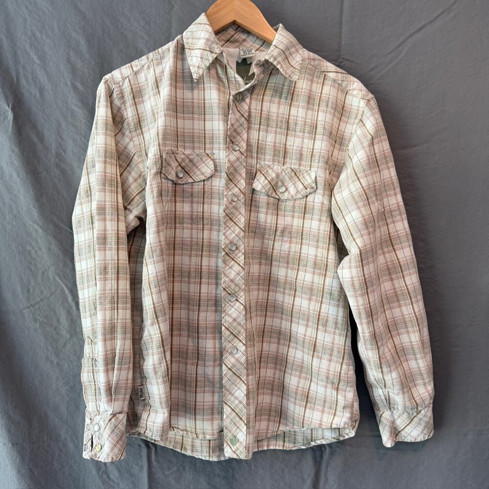 Matix Rick McCrank Signature Shirt Men’s S Plaid Pearl Snap Western Anti-Social